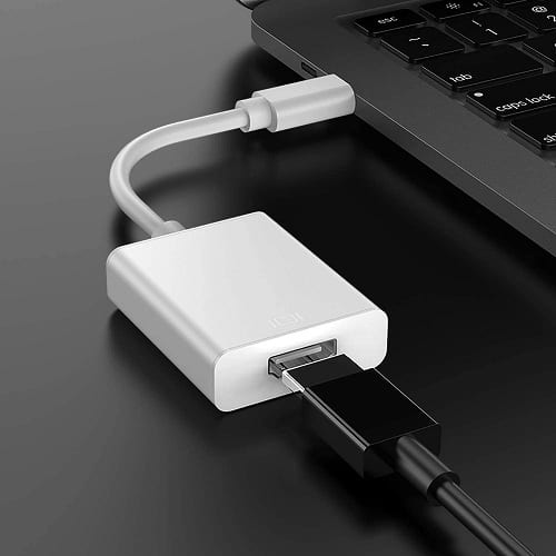 USB Type C 3.1 Male to HDMI Female HDTV 1080p Adapter Cable (Silver) USB Type C 3.1 Male to HDMI Female HDTV 1080p Adapter Cable (Silver)